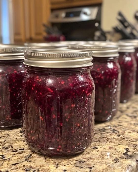 slow cooker mixed berry jam