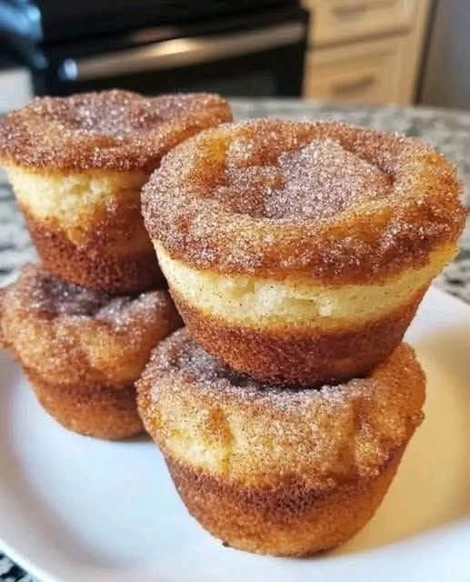 cinnamon sugar donut muffins