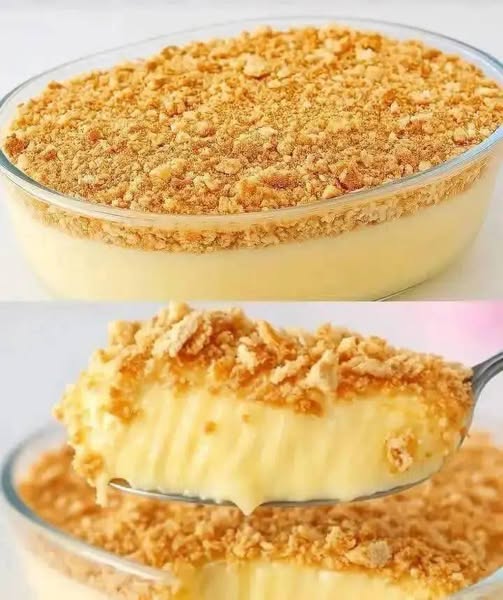 Homemade Lemon Custard Dessert