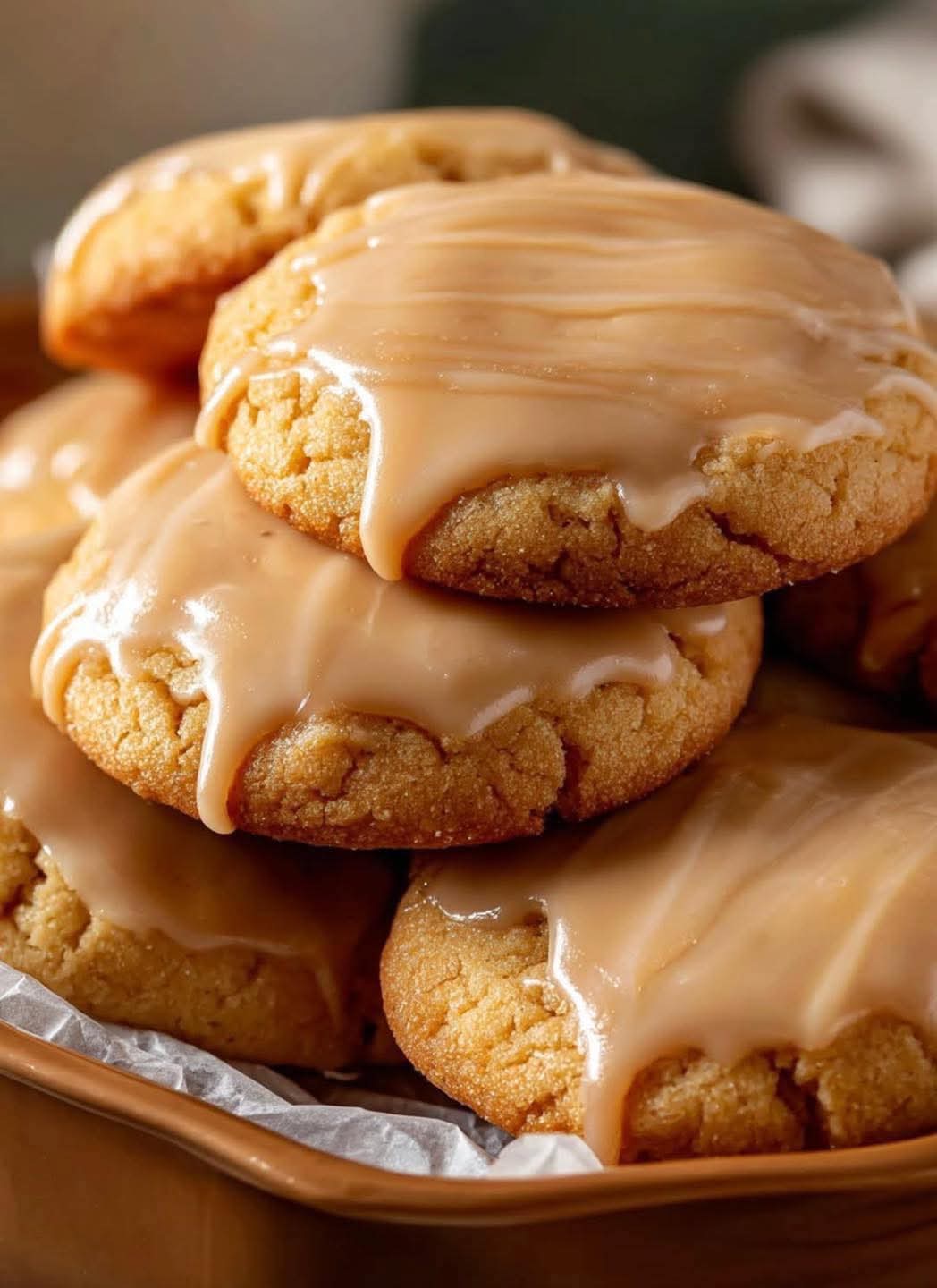 Maple Cookies with Maple Icing