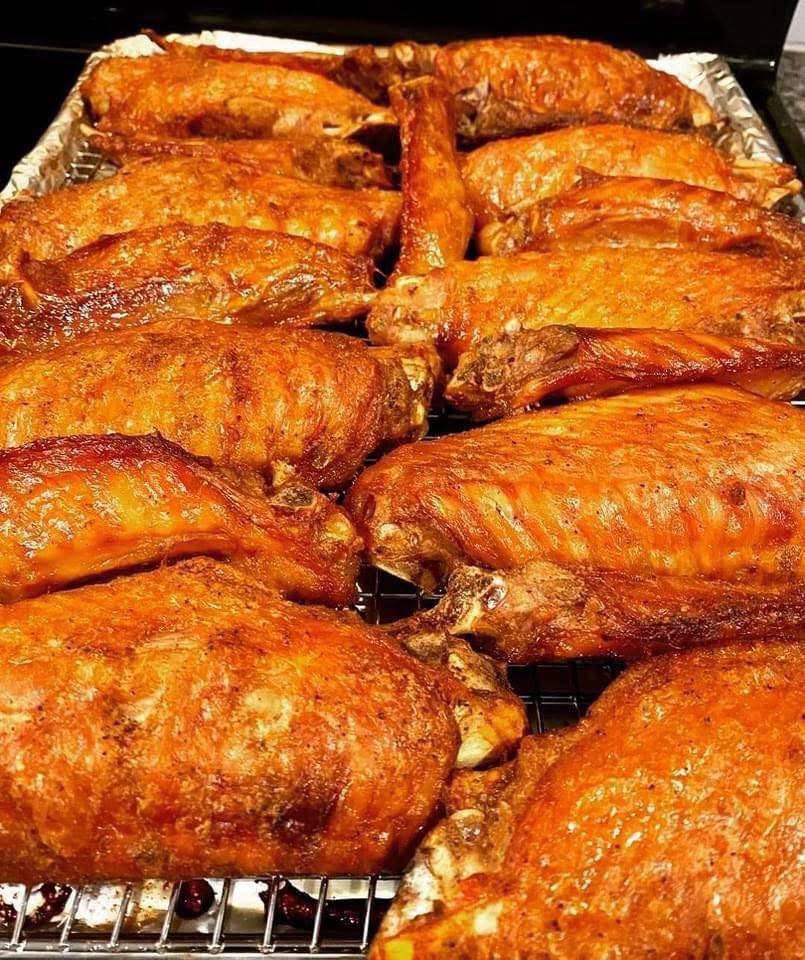 Smothered Turkey Wings Recipe