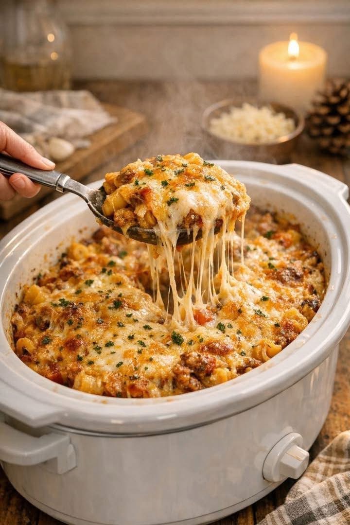 Slow Cooker Pasta Bake