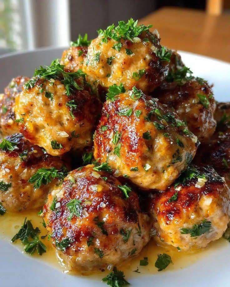 Juicy Chicken Meatballs